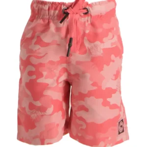 Girls Swim Shorts -Coral Pink