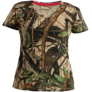 Ladies-Short Sleeve T Shirt - 3D
