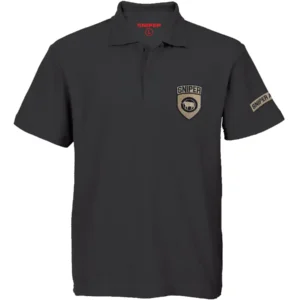 Shield Black Golfer